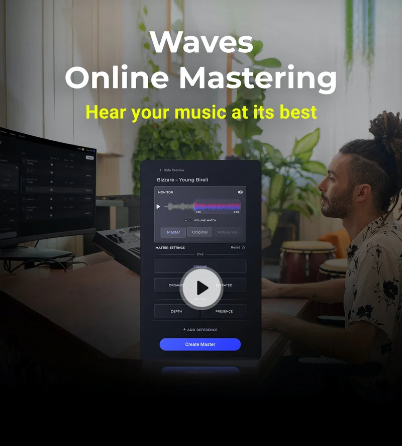 NEW! Waves Online Mastering