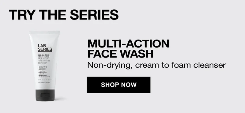 TRY THE SERIES | MULTI-ACTION FACE WASH | Non-drying, cream to foam cleanser | SHOP NOW