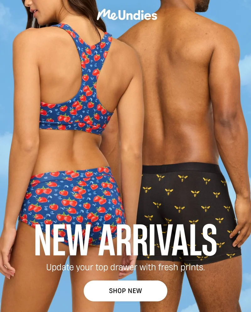 MeUndies | New Arrivals | Shop Now
