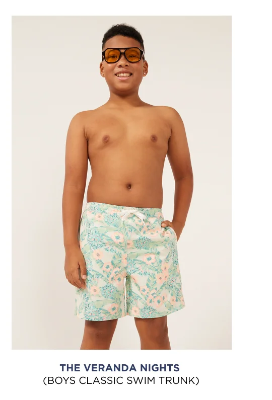 Boys Classic Swim Trunk: The Verana Nights