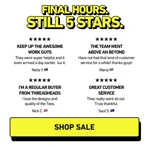 Shop sale
