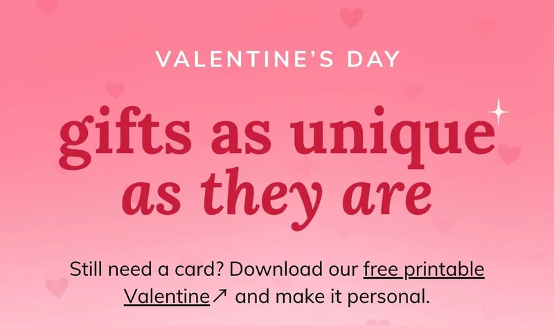 Print a valentine's day card