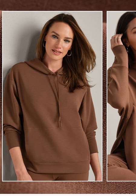DreamGlow™ Hoodie: Chestnut Brown