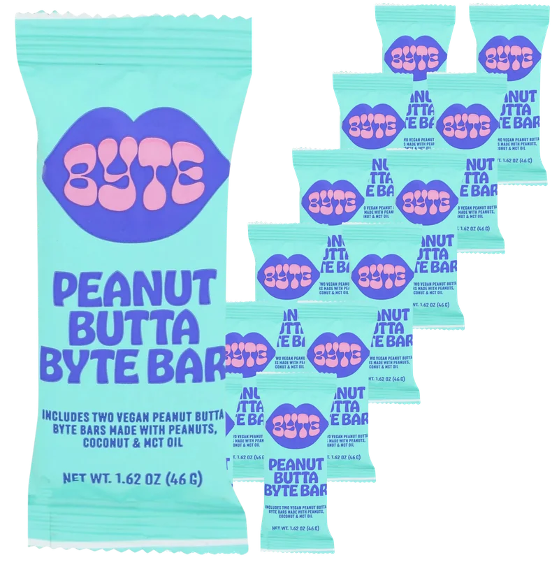 Image of BYTE BAR Peanut Butter Byte Bar (12 Pack)