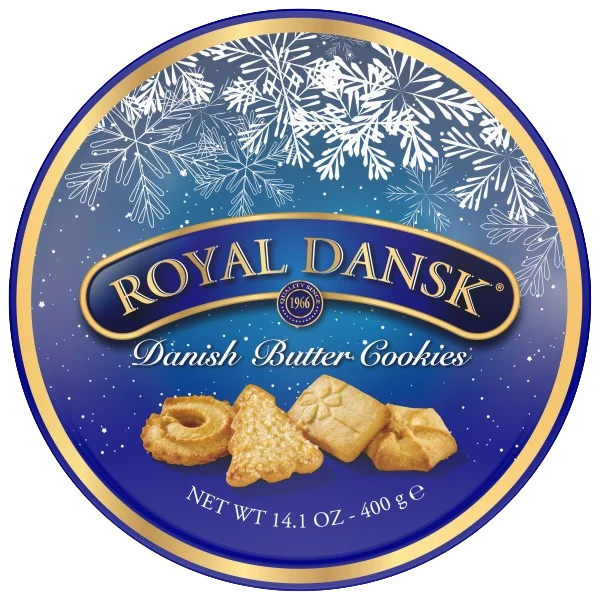 Image of Royal Dansk Snowflake Tin - Danish Butter Cookies
