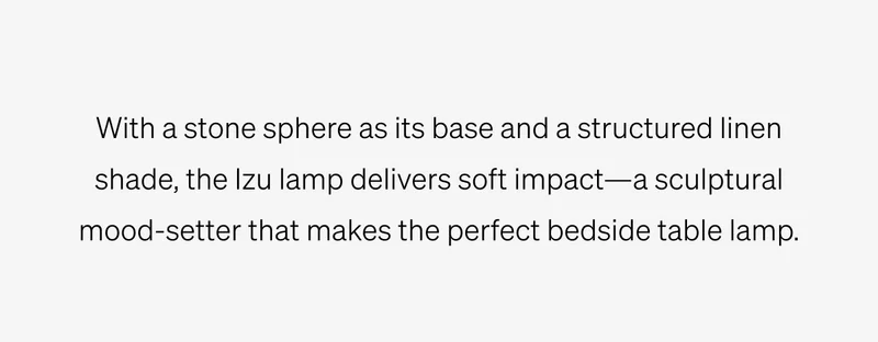Shop Izu Table Lamp