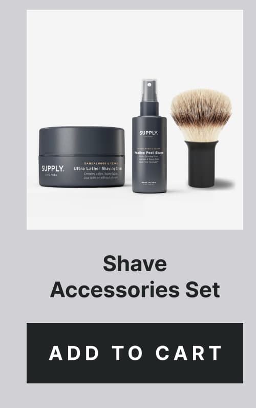 Shave Accessories Set [ Add to Cart ]