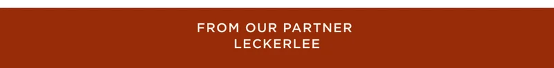FROM OUR PARTNER LECKERLEE FROM OUR PARTNER LECKERLEE