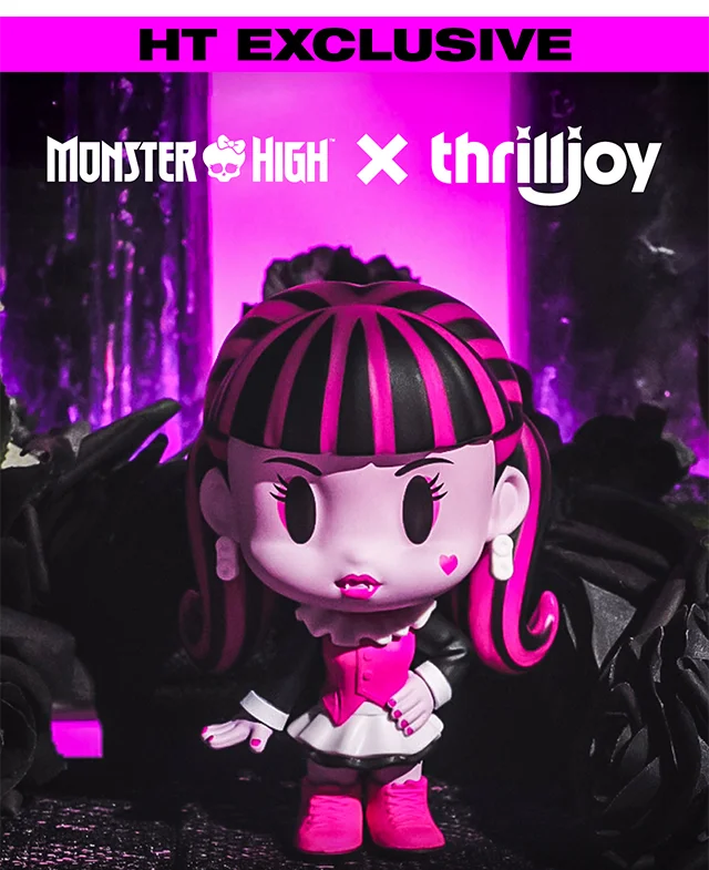 Monster High X Thrilljoy Draculaura. Shop Now