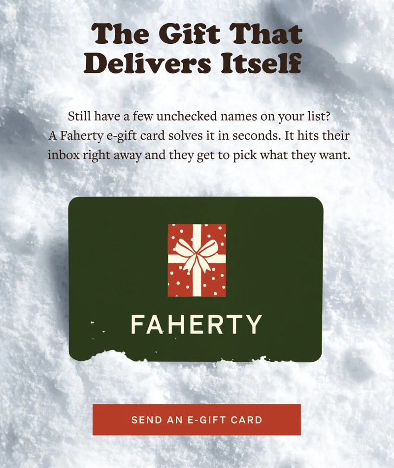 The Gift That Delivers Itself | Send An E-Gift Card