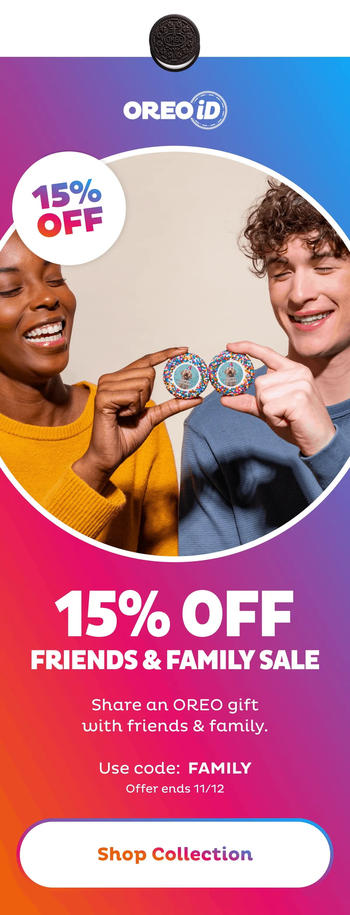 Shop 15% Off Friends & Family Sale