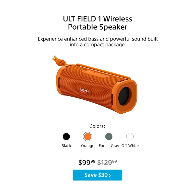 ULT FIELD 1 Wireless Portable Speaker