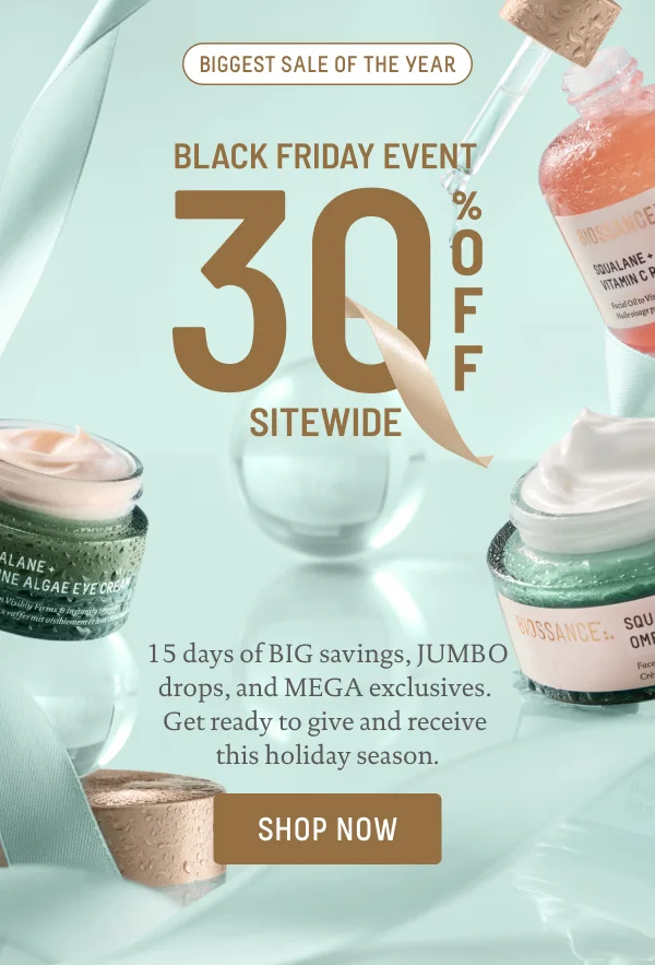 Biggest Sale Of The Year Starts Now