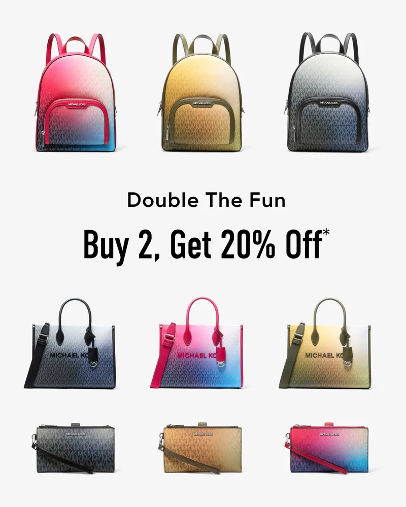 Double The Fun Buy 2, Get 20% Off*