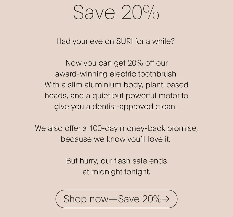 Save 20%