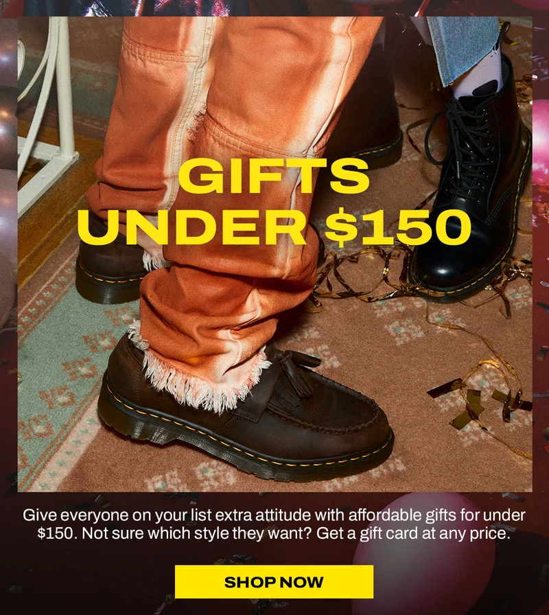 Shop gifts under $150