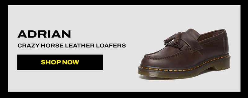 ADRIAN CRAZY HORSE LEATHER TASSEL LOAFERS