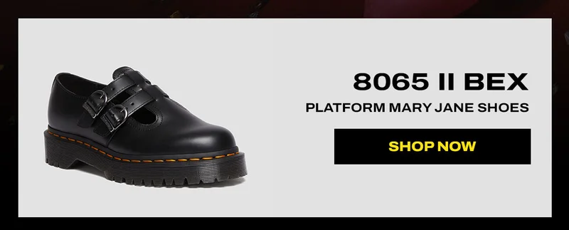 8065 II Bex Smooth Leather Platform Mary Jane Shoes