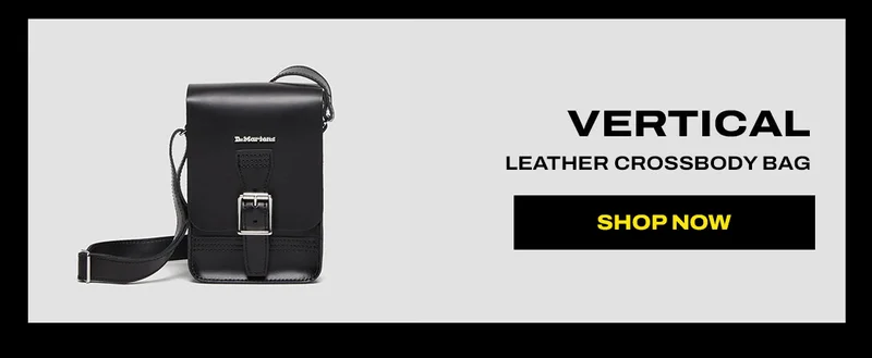 LEATHER VERTICAL CROSSBODY BAG