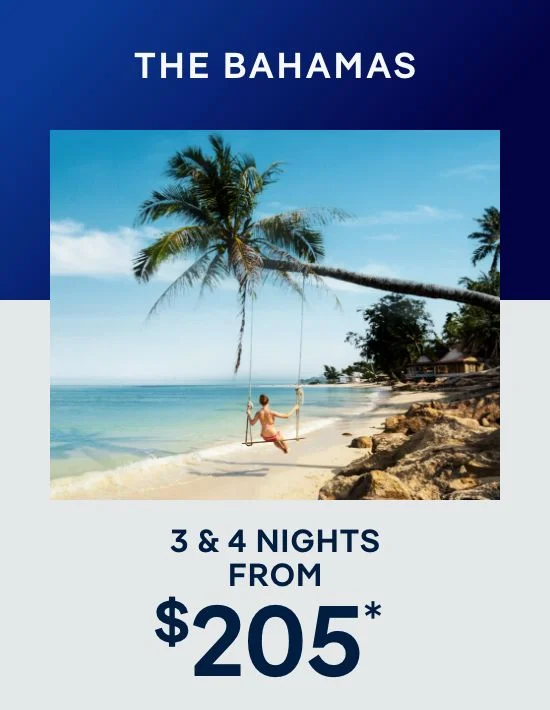 The Bahamas – 3 & 4 Nights – Click to View Cruises & Book Now