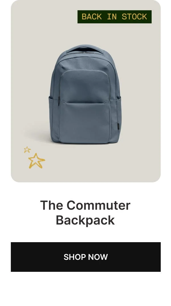 The Commuter Backpack