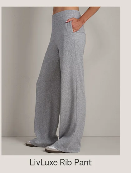 LivLuxe Rib Pant