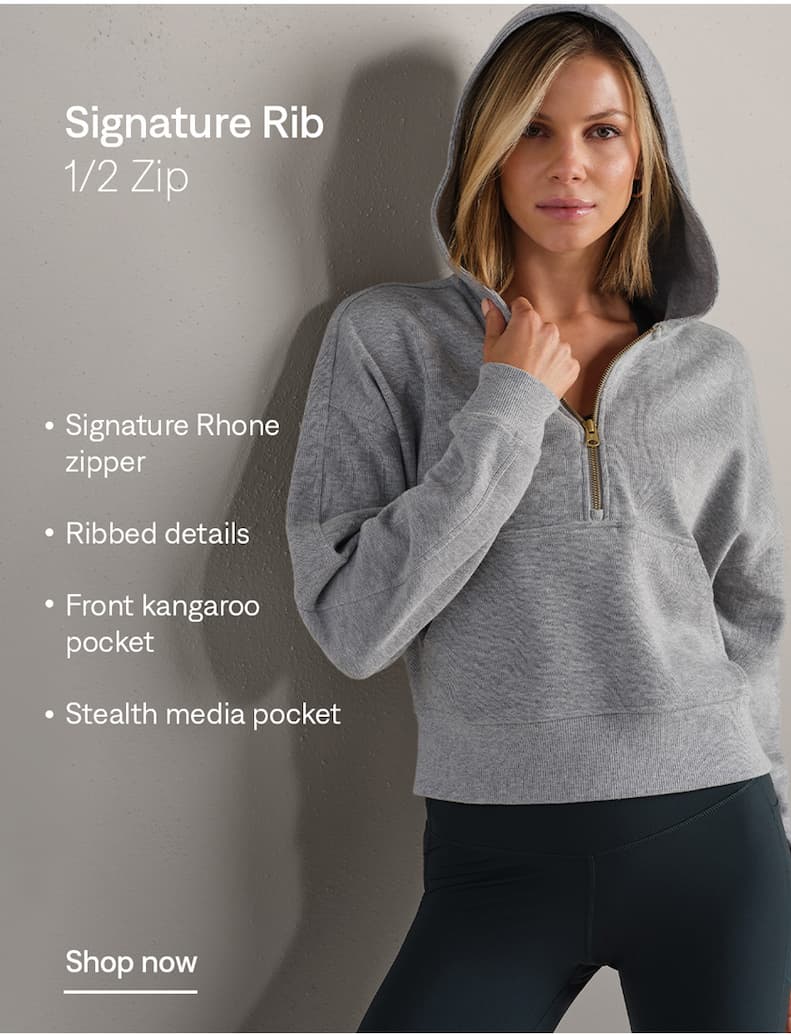 Signature Rib 1/2 Zip