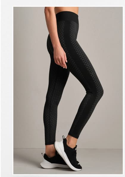 Apres Houndstooth Seamless Legging