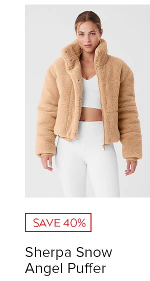 SHERPA SNOW ANGEL PUFFER