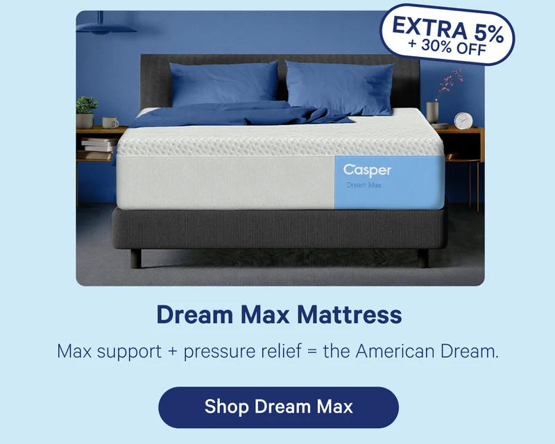 Dream Max Mattress; Max support + pressure relief = the American Dream