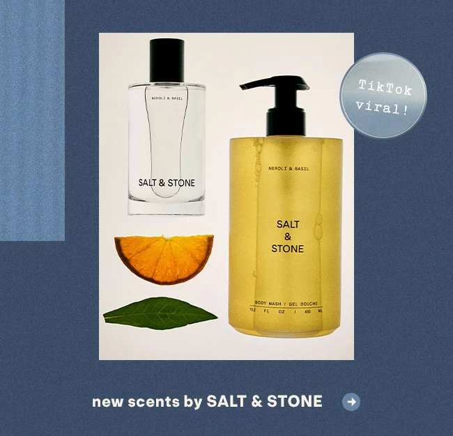 new scents by Salt & Stone