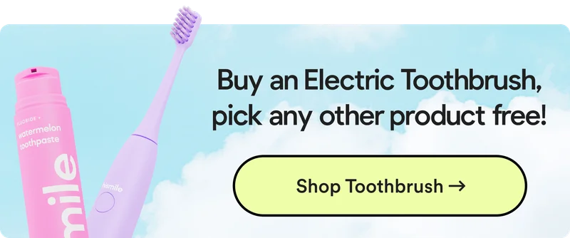 Buy an Electric Toothbrush, pick any other product free!