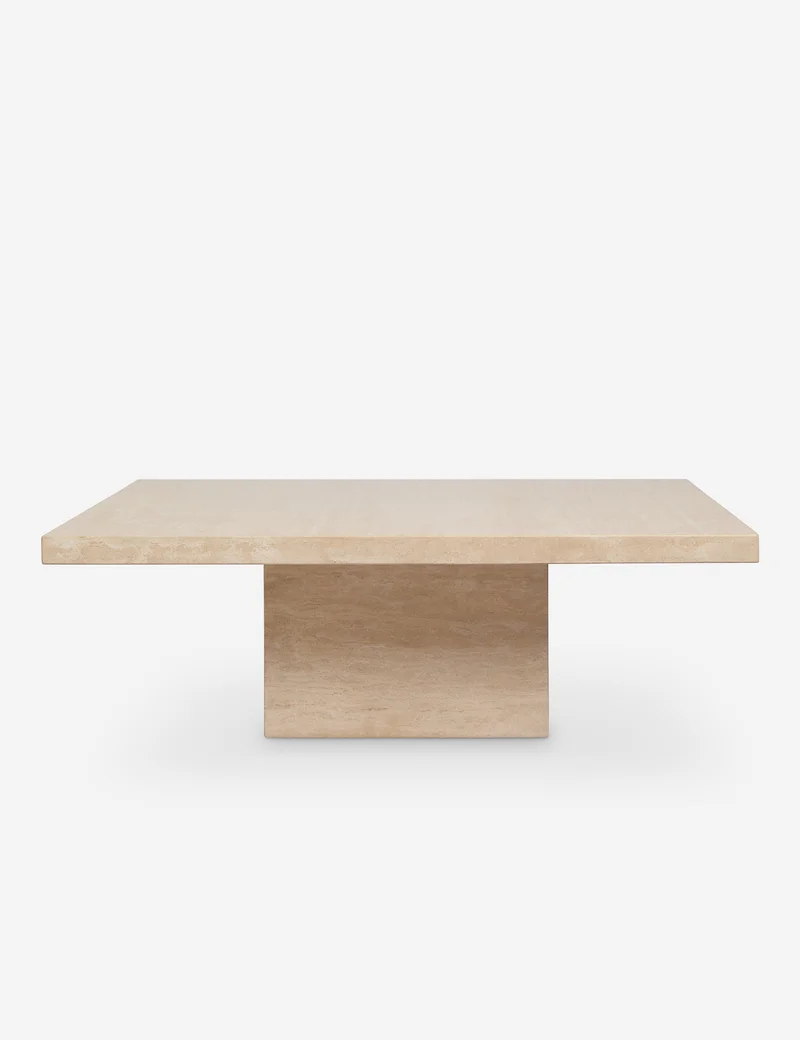 Shop Mars Travertine Coffee Table