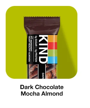 Dark Chocolate Mocha Almond Nut Bars