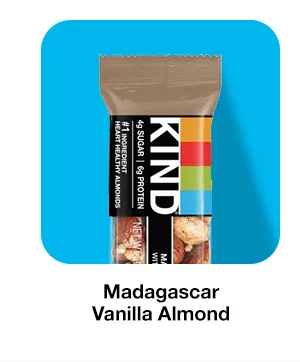 Madagascar Vanilla Almond Nut Bars