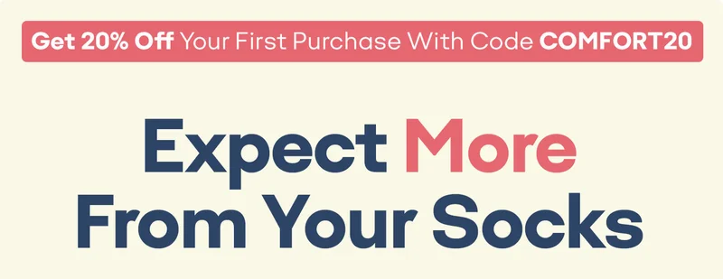 Get 20% Off Your First Purchase With Code COMFORT20