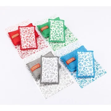 CAMPANELLI 8-Piece Printed & Solid Sponges Gift Sets in (4) Gift Bags