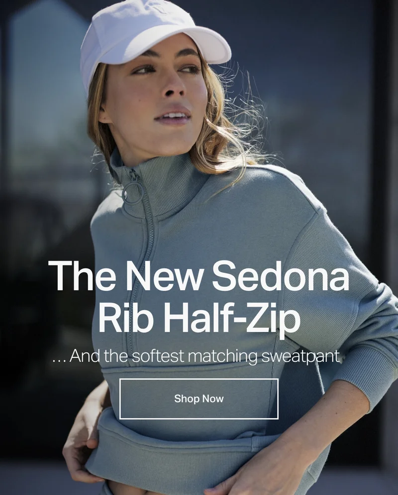 The New Sedona Rib Half Zip