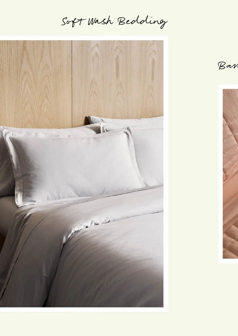 Soft Wash Bedding