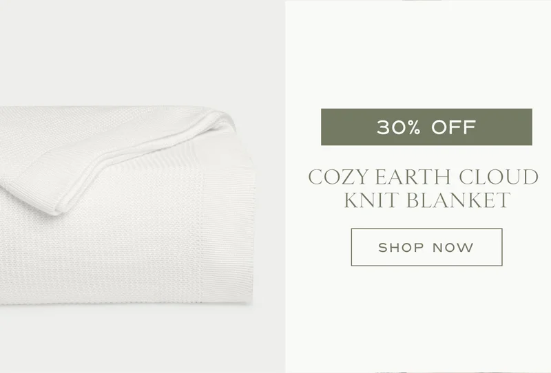 Shop The Cozy Earth Cloud Knit Blanket