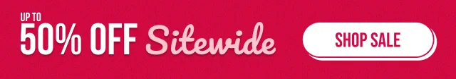 Up To 50% Off Sitewide. Shop Sale