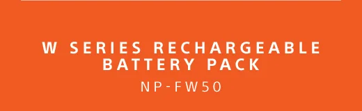 W SERIES RECHARGEABLE BATTERY PACK NP-FW50