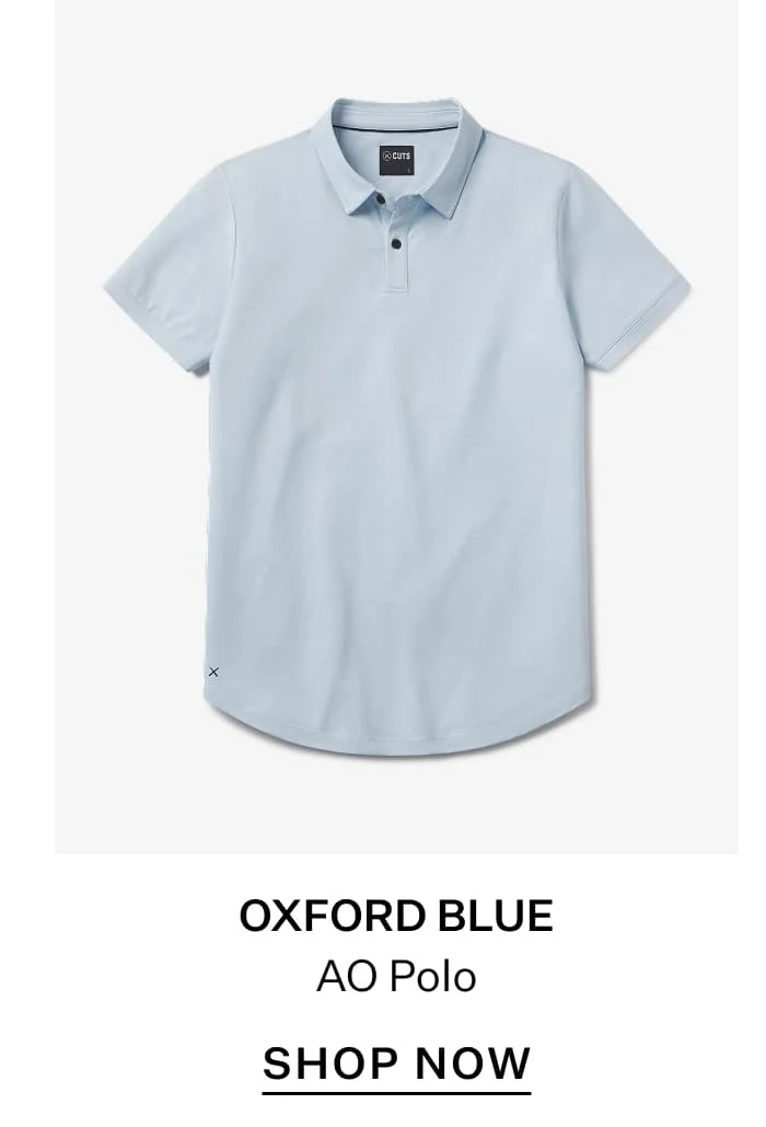 Oxford Blue AO Polo