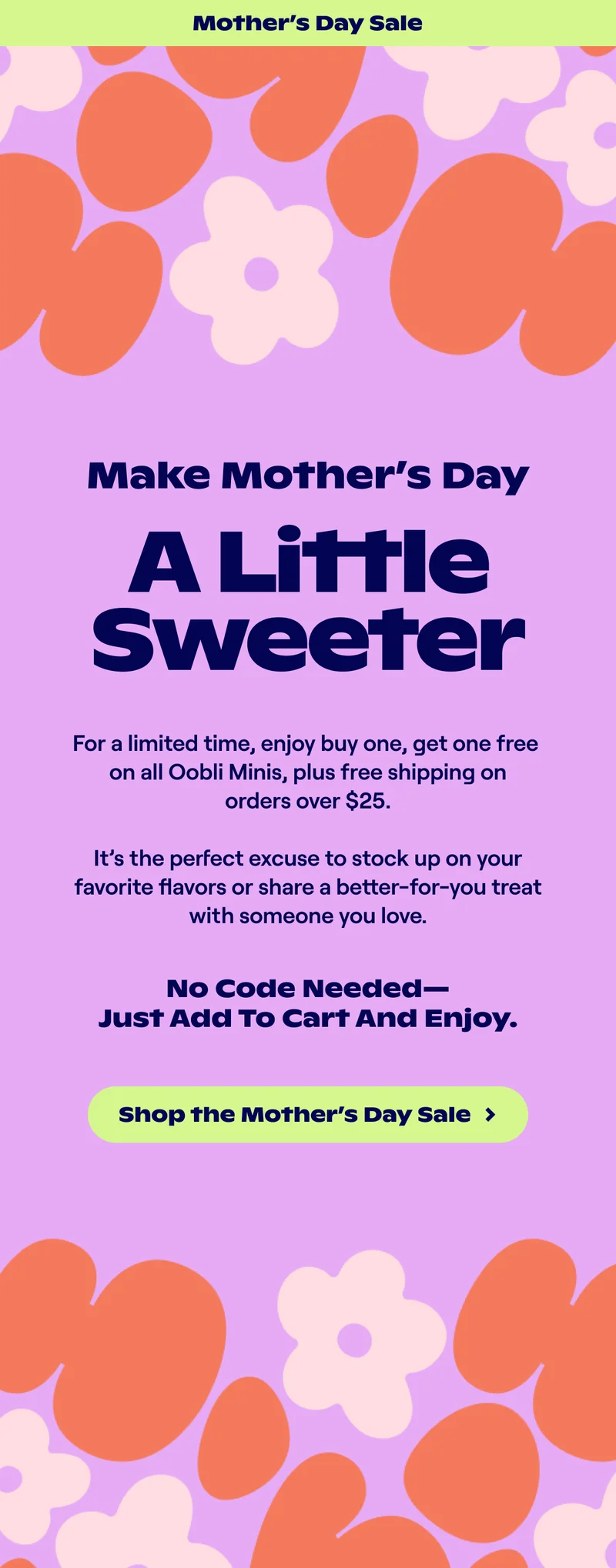 Mother's Day Sale!