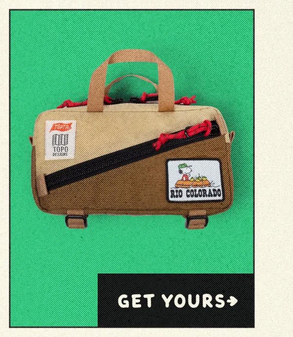 Shop the TSPTR X Topo Designs Collab