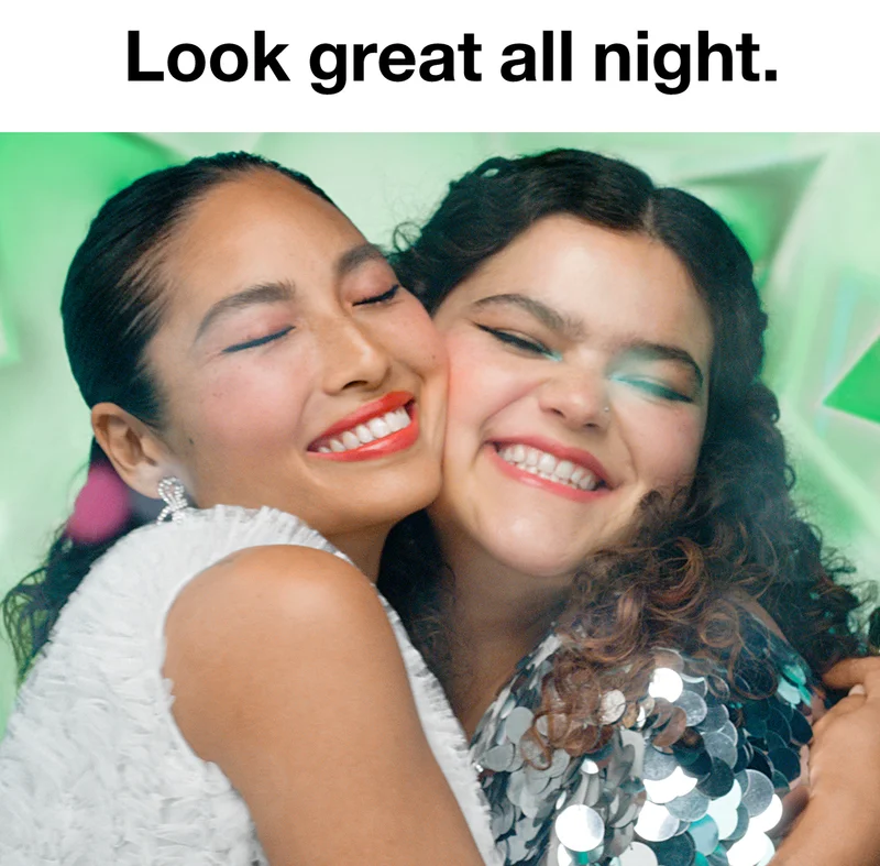 Look great all night.
