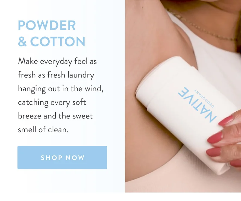 Powder & Cotton | Make everyday feel as fresh as fresh laundry hanging out in the wind, catching every soft breeze and the sweet smell of clean. | SHOP NOW