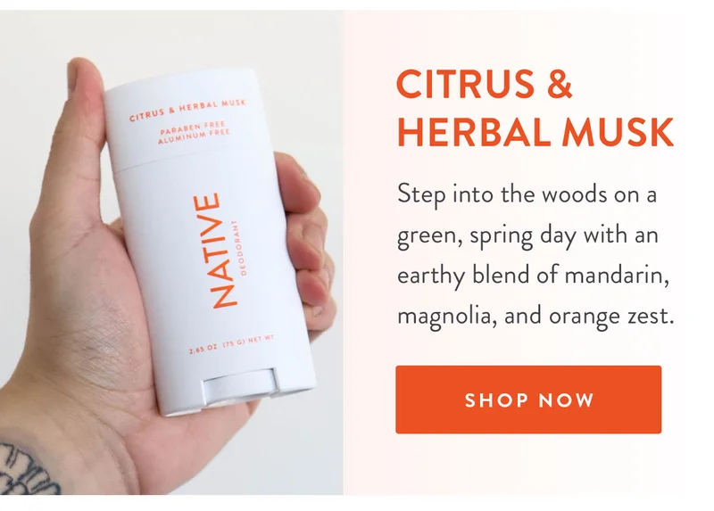 Citrus & Herbal Musk | Step into the woods on a green, spring day with an earthy blend of mandarin, magnolia, and orange zest. | SHOP NOW