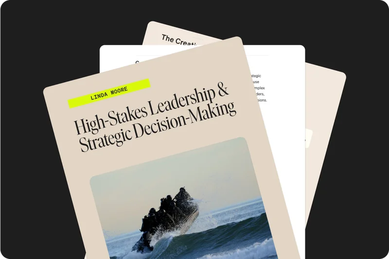 Leadership training modules