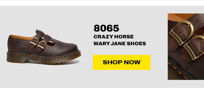 8065 Crazy Horse Mary Jane Shoes